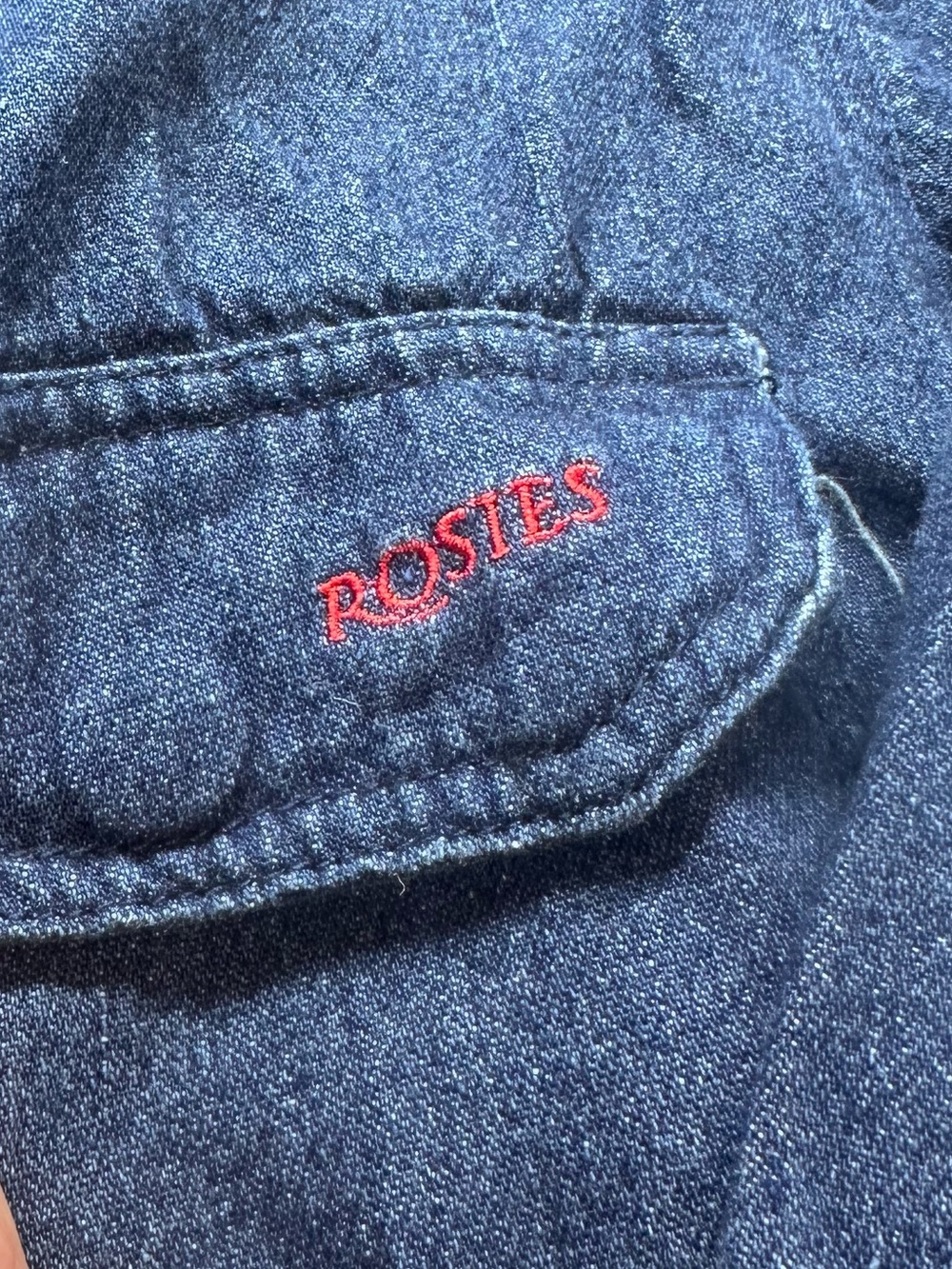 #F-05 Rosie’s Denim Coveralls size Large